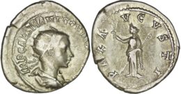 2170 Roman Imperial. Gordian III (AD 238-244). AR Antoninianus. Rome