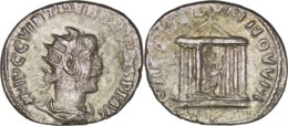 2178 Roman Imperial. Trebonianus Gallus (AD 251-253). BL Antoninianus. Antioch