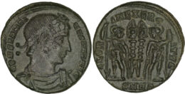 2182 Roman Imperial. Constantine I the Great (306-337). Æ Follis. Nicomedia