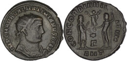 Roman Imperial. Maximian (AD 286-305, 306-310). Æ Antoninianus. Antioch