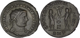 2183 Roman Imperial. Maximian (AD 286-305, 306-310). Æ Antoninianus. Antioch