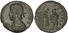 Roman Imperial. Constans (AD 337-350). Æ Follis. Aquileia