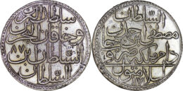 2251 Ottoman Empire. Mustafa III (1757-1774). AR Zolota. Islambul (Istanbul). Year 1171, year 87