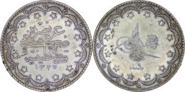 Ottoman Empire. Mehmed V (1909-1918). AR 20 Kurush. Constantinople. AH 1327, year 9