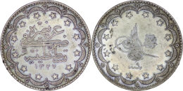 2258 Ottoman Empire. Mehmed V (1909-1918). AR 20 Kurush. Constantinople. AH 1327, year 9