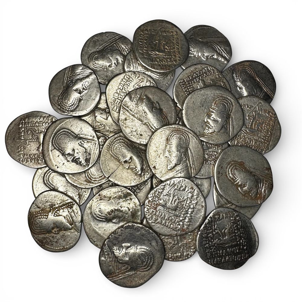 Parthian Empire. Mithradates III. AR Drachm