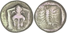 Caria. Mylasa. (Circa 450-400 BC). AR Hemiobol
