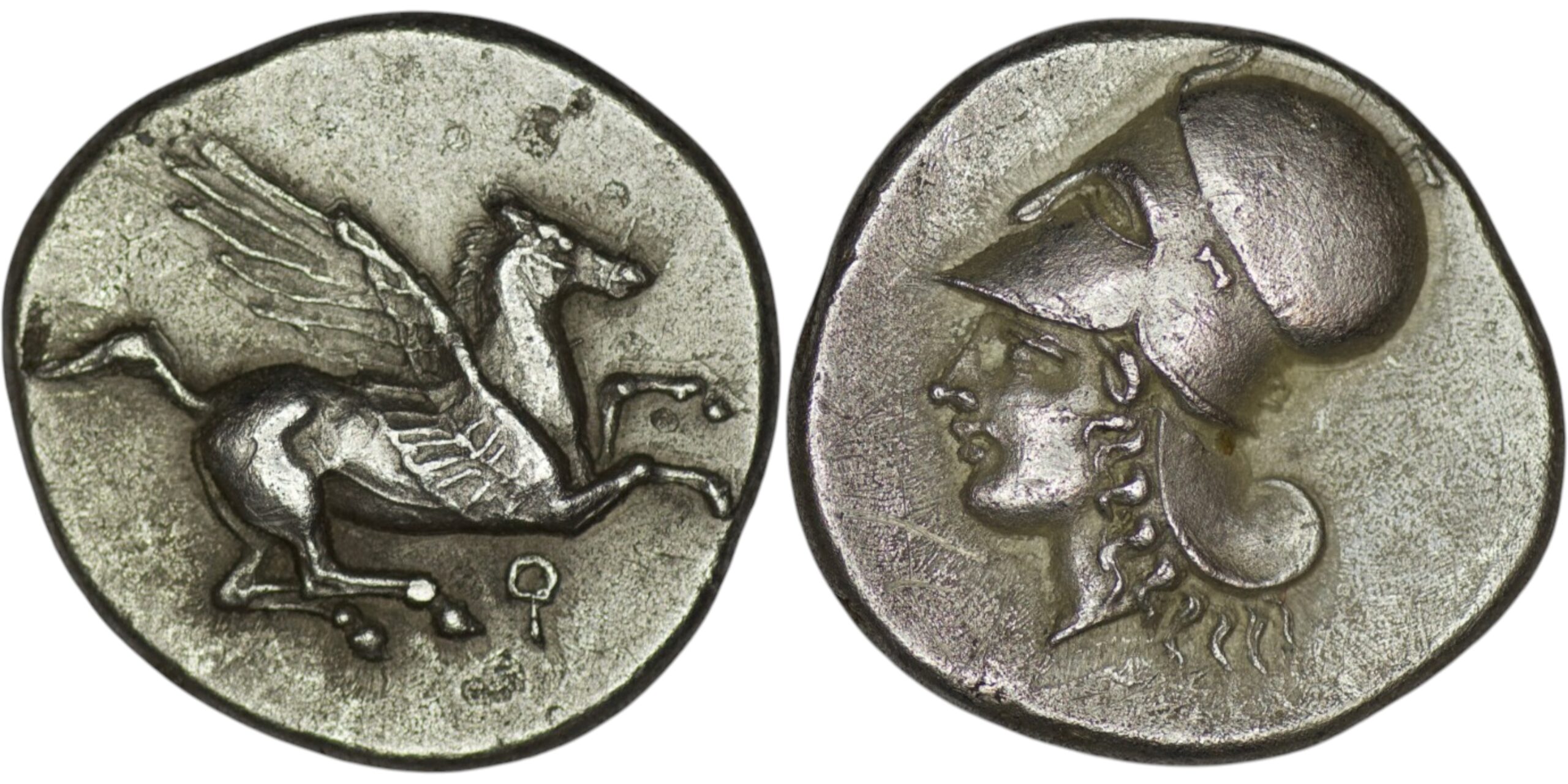 Corinth. (Circa 375-300). AR Stater