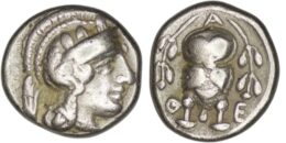 Attica. Athens. (Circa 454-404 BC). AR Hemidrachm