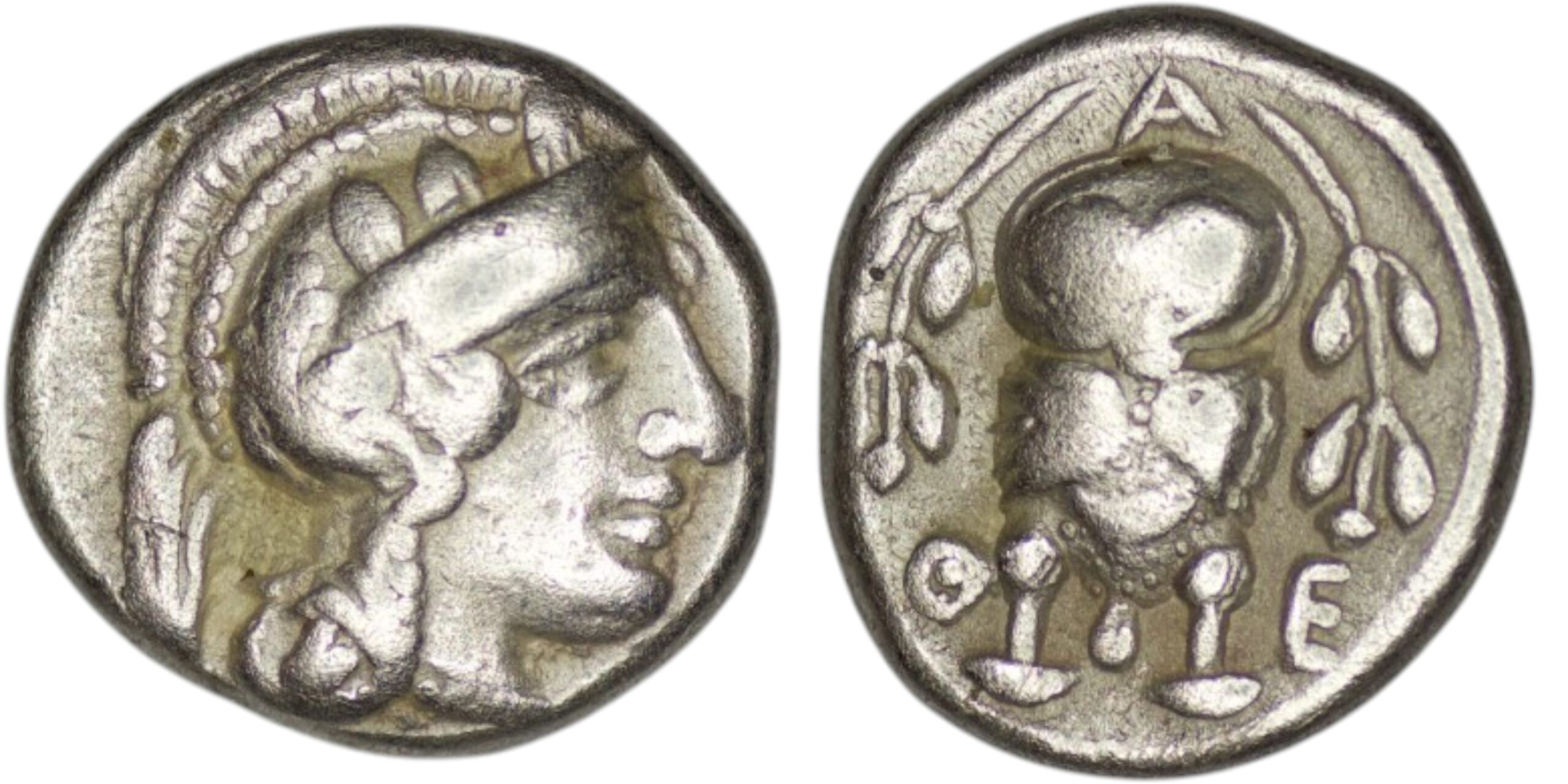 Attica. Athens. (Circa 454-404 BC). AR Hemidrachm