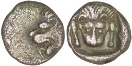 Caria. Mylasa. (Circa 420-390 BC). AR Hemiobol