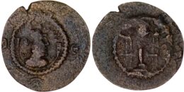 2315 Sasanian Empire. Peroz I (459-484). Æ Pashiz