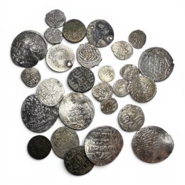 Islamic. Lot of 27 coins mostly silver. Various properties
