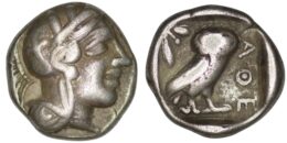 2374 Attica. Athens. (440-420 BC). AR Drachm