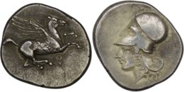 IMG_3416-side Corinthia. Corinth. (Circa 350/45-285 BC). AR Stater