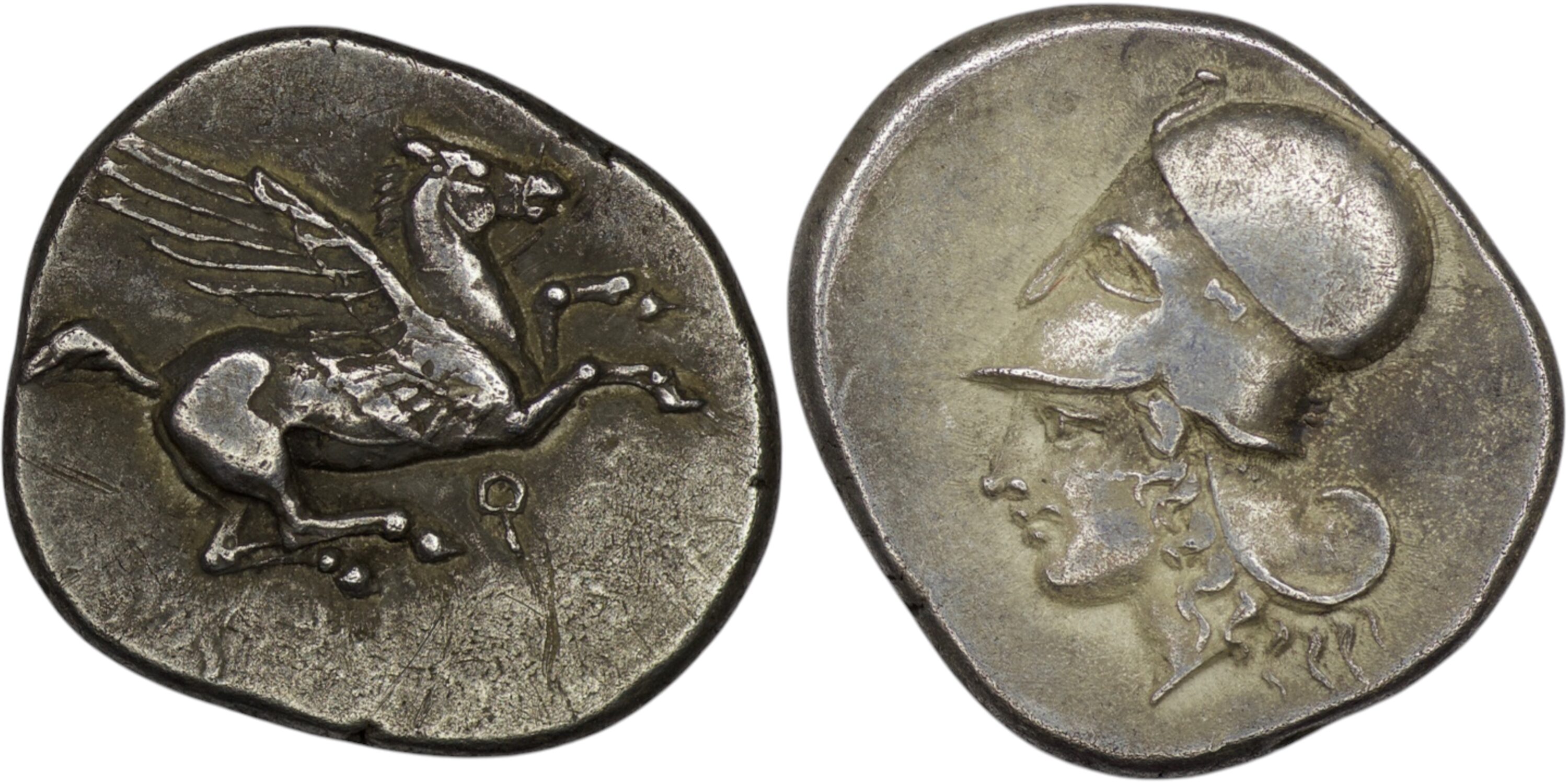 Corinthia. Corinth. (Circa 350/45-285 BC). AR Stater
