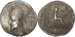Parthian Empire. Orodes I (80-75 BC). AR Drachm. Rhagae. Struck circa 77-75 BC