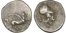 Corinthia. Corinth. (Circa 400-350/45 BC). AR Stater