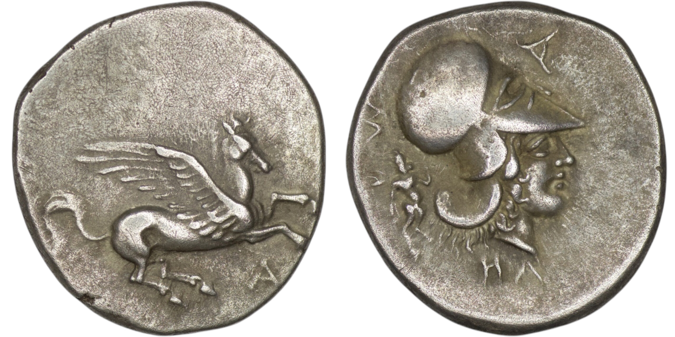 Corinthia. Corinth. (Circa 400-350/45 BC). AR Stater