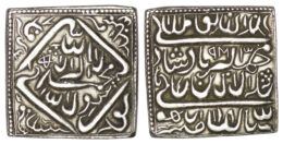 Mughal Empire. Akbar the Great (1556-1605). AR Rupee. Lahore. AH 988. Later imitation