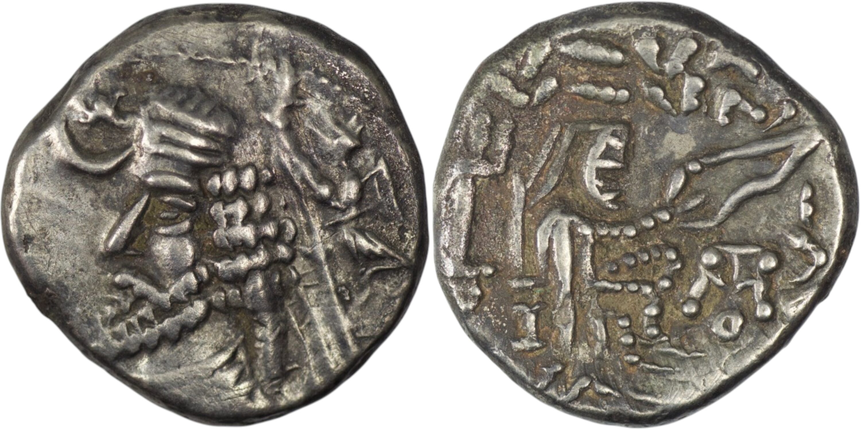 2461 Parthian Empire. Phraates IV (38-2 BC). AR Dram. Mithradatkart