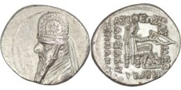 Parthian Empire. Mithradates II the Great (c. 124-91 BC). AR Drachm. Ekbatana