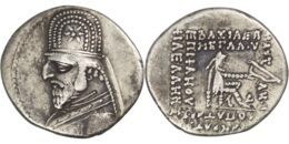 Parthian Empire. Mithradates III (87-79 BC). AR Drachm. Ekbatana