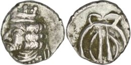 Persis Kingdom. Uncertain king (1st century AD). AR Obol. Istakhr (Persepolis)
