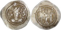 Sasanian Empire. Jamasp (Zamasp) (AD 496-498) Drachm. AS (Possibly Aspahan, Isfahan). Year 3