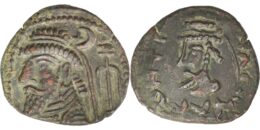 Elymais. Uncertain early Arsakid kings. Æ Tetradrachm