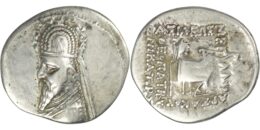 Parthian Empire. Sinatrukes (93- 69 BC). AR Drachm. Rhagae