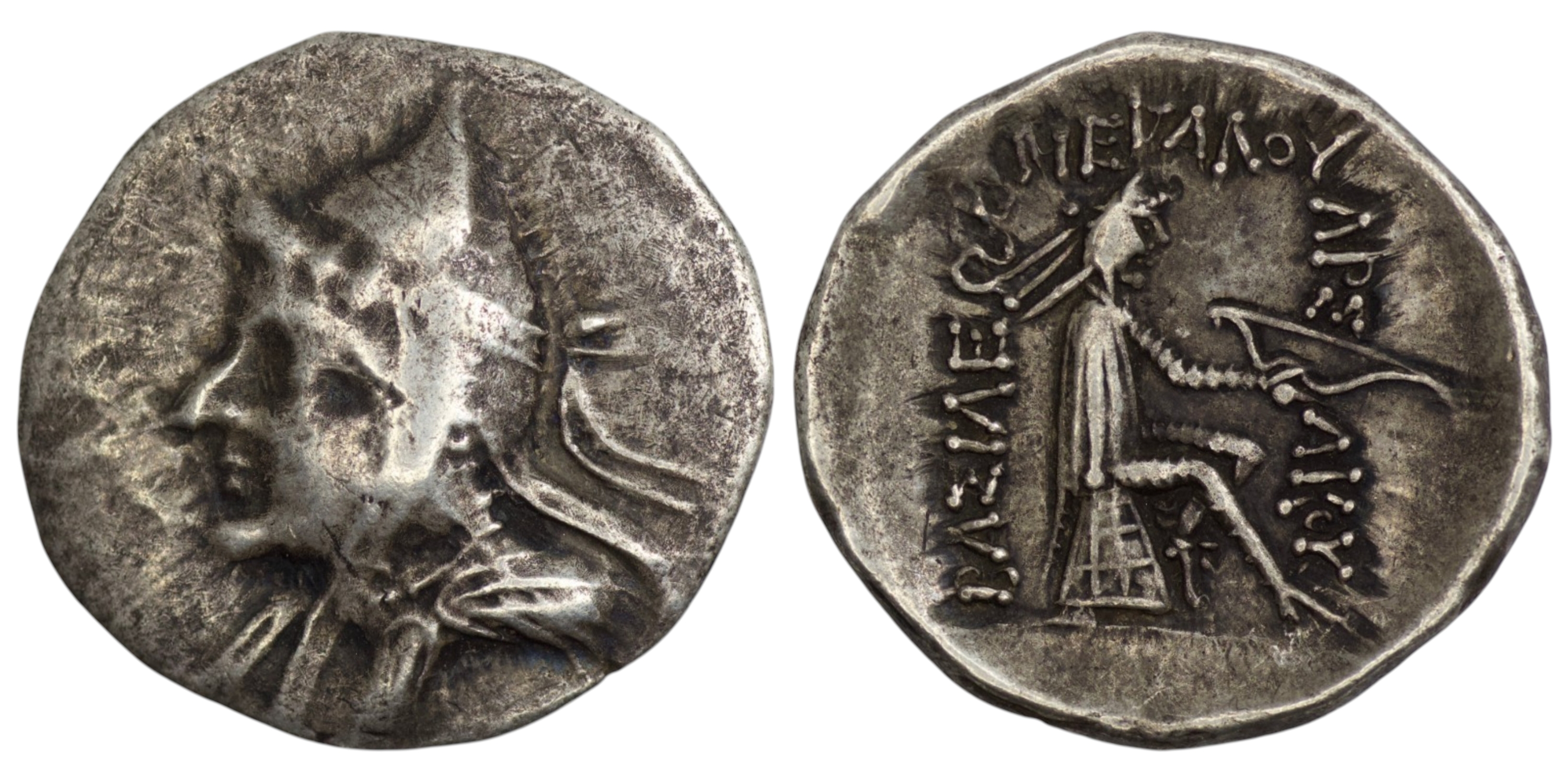 2553 Parthian Empire. Phriapatios to Mithradates I (Circa 185-132 BC). AR Drachm