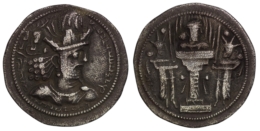 Sasanian Empire. Shapur II (AD 309-379). AR Drachm