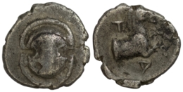 Tanagra. Boeotia. (387-374 BC). AR Obol