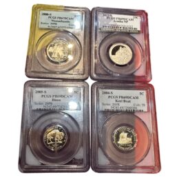 Group of 4 USA PCGS Slabbed coins