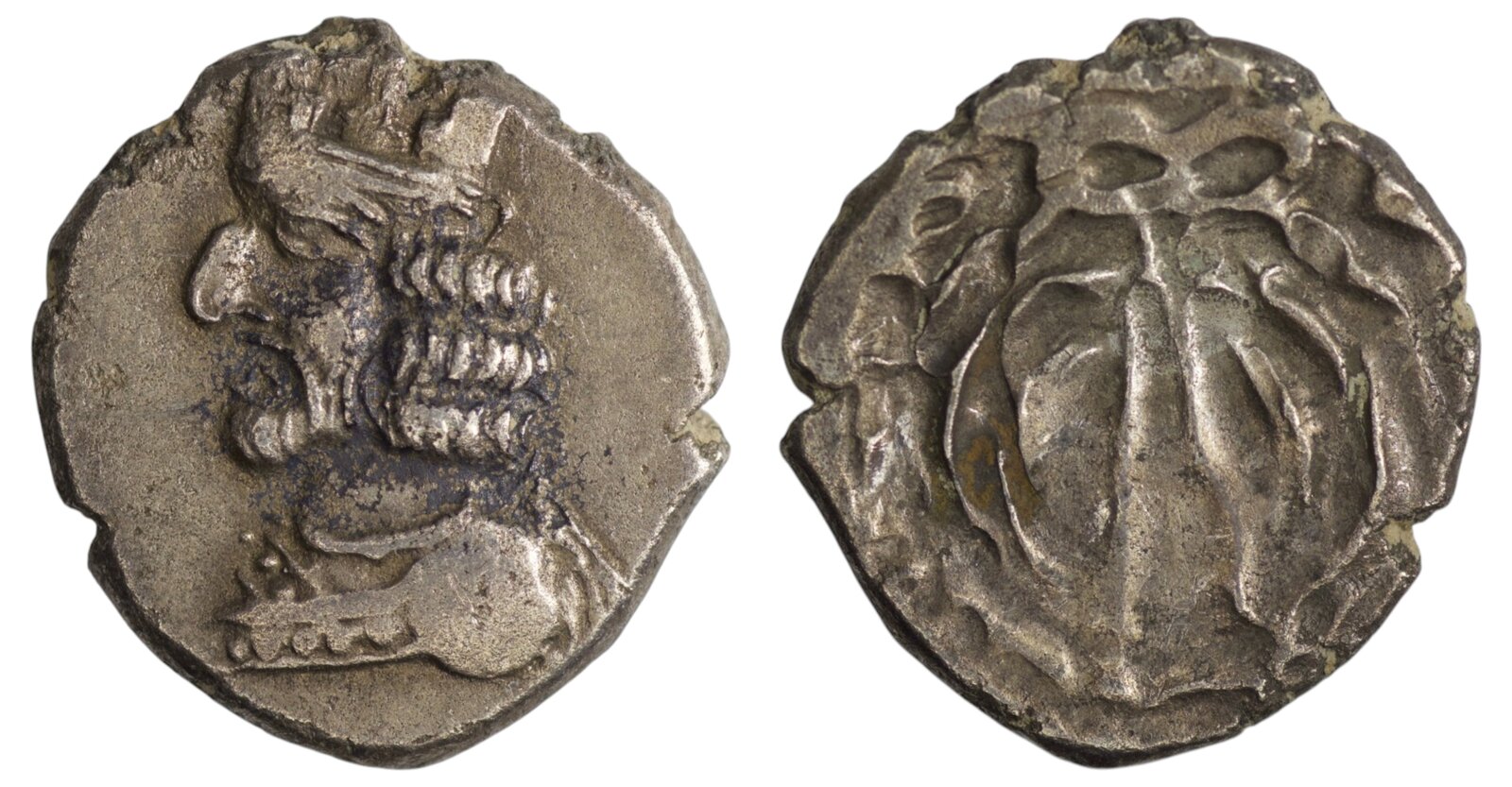 Persis Kingdom. Unknown King II (Circa late 1st century AD). AR Hemidrachm