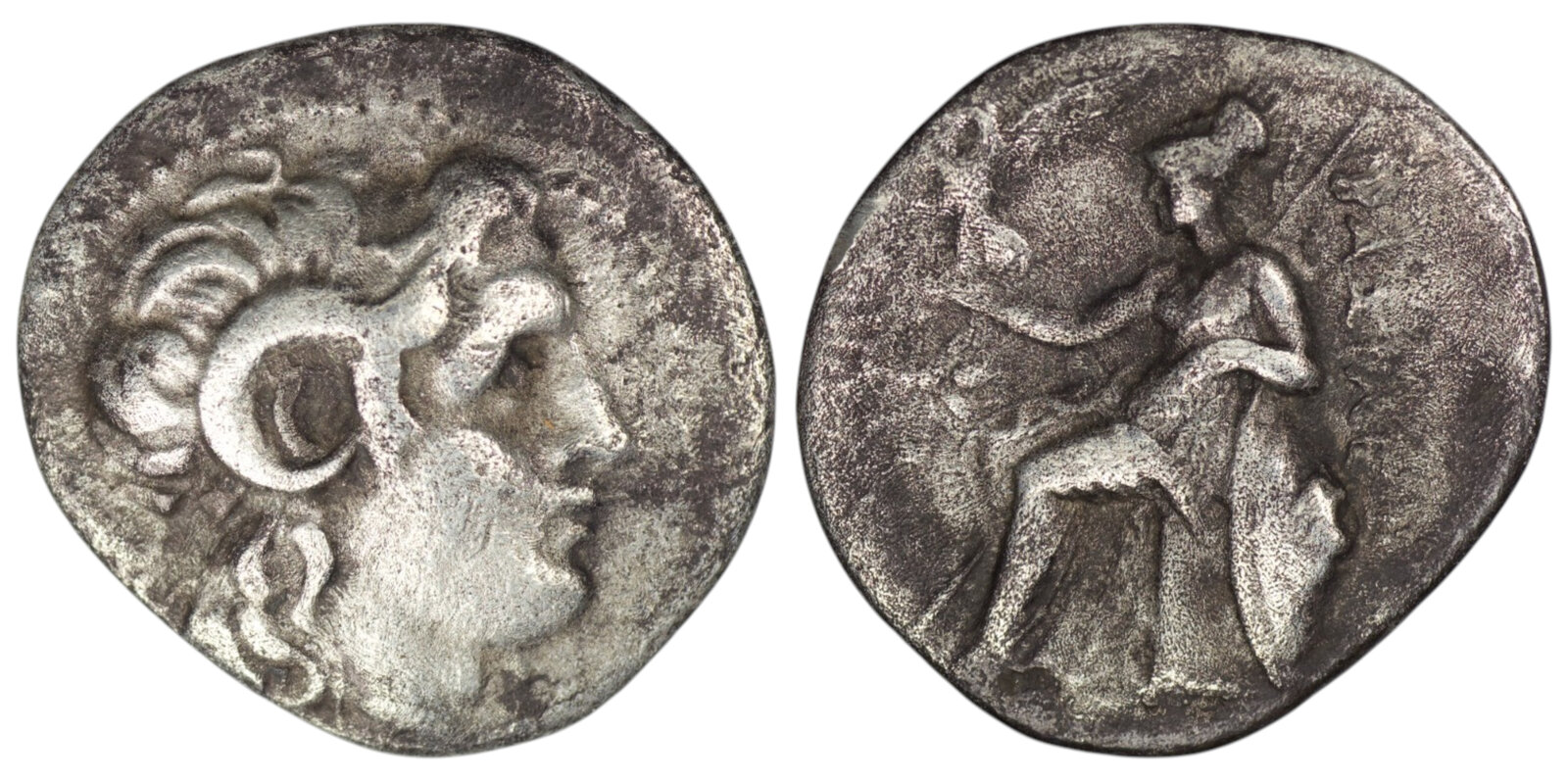 2668 Thrace. Lysimachos ( 301-296 BC). AR Drachm