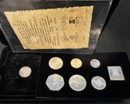 Isle of Man Pobjoy Mint 1978 silver coin collection
